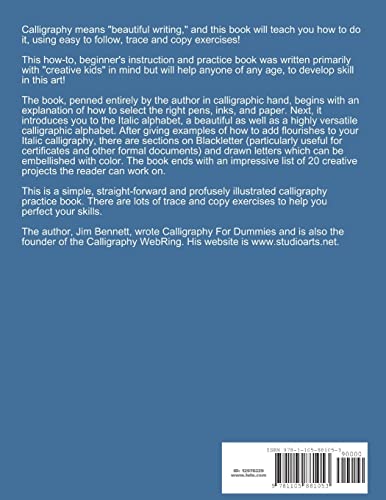 Calligraphy for Creative Kids (and adults too!) - 1797