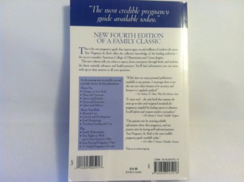 Your Pregnancy & Birth: Information You Can Trust from the Leading Experts in Women's Health Care