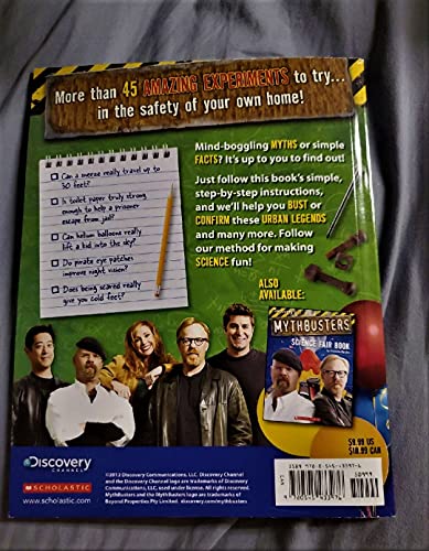 Mythbusters: Confirm or Bust! Science Fair Book #2 (MythBusters Science Fair Book)
