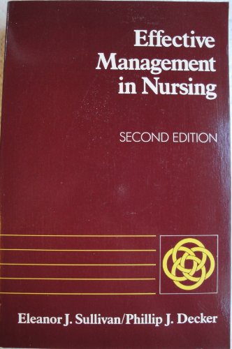 Effective Management in Nursing: Second Edition