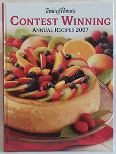 TASTE OF HOMES'S CONTEST WINNING
