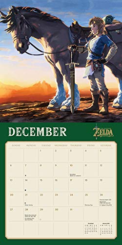 Legend of Zelda 2020 Wall Calendar