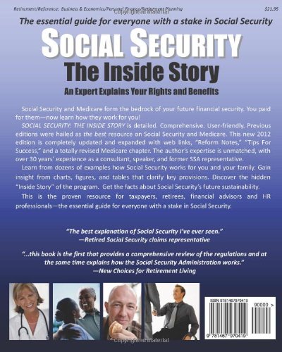 Social Security: The Inside Story, 2012 Edition