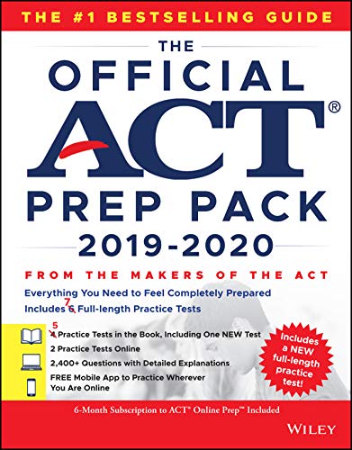 The Official ACT Prep Pack 2019-2020 with 7 Full Practice Tests - 6240