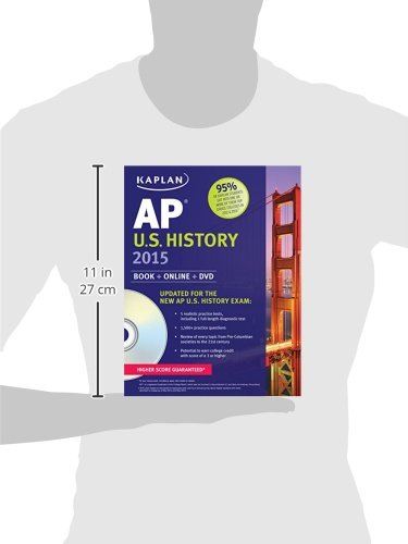 Kaplan AP U.S. History 2015: Book + Online + DVD (Kaplan Test Prep) - 7314