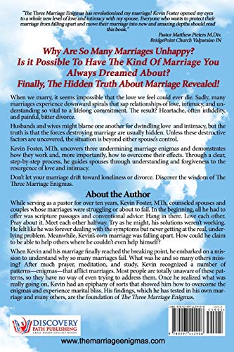 The Three Marriage Enigmas: The Secret Reasons Marriages Fail and How to Ensure Your Marriage Thrives