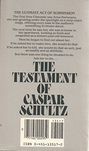 Testament of Caspar Schultz - 9909