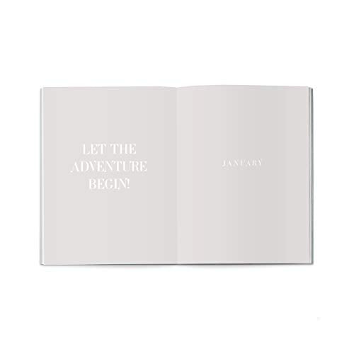 Gray Suede Hardbound Agenda