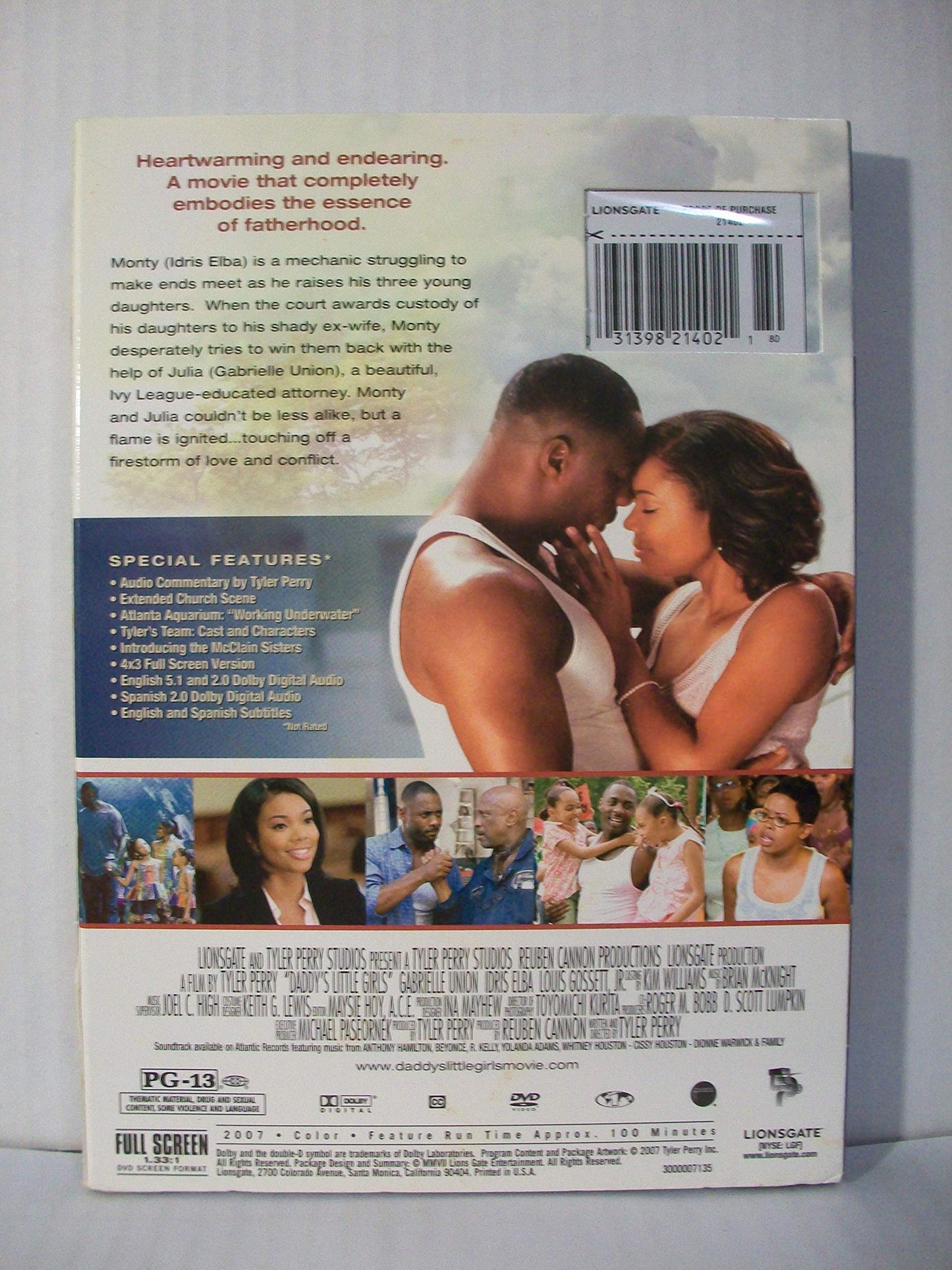 Tyler Perry's Daddy's Little Girls (Full Screen)