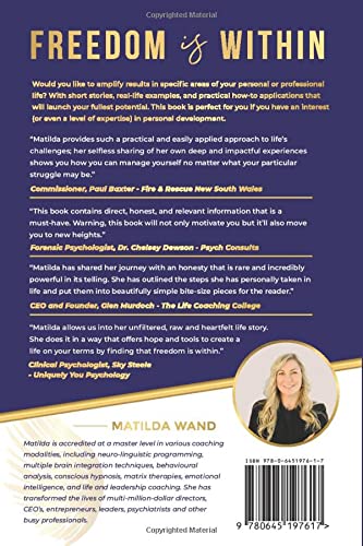 Freedom is Within: The Busy Professional's Toolkit for Self-Mastery and Courageous Living