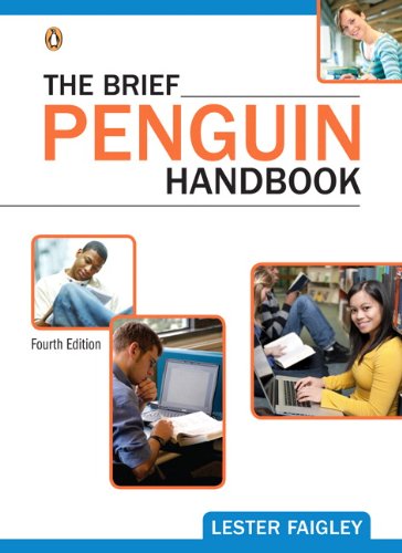 The Brief Penguin Handbook (Faigley Penguin Franchise) - 9729