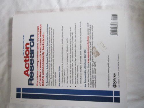Action Research: Teachers as Researchers in the Classroom, Second Edition