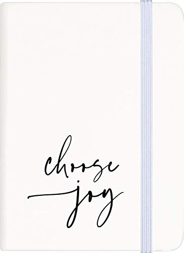 Choose Joy Classic White 6 x 4 Lined Paper and Elastic Composition Notebook
