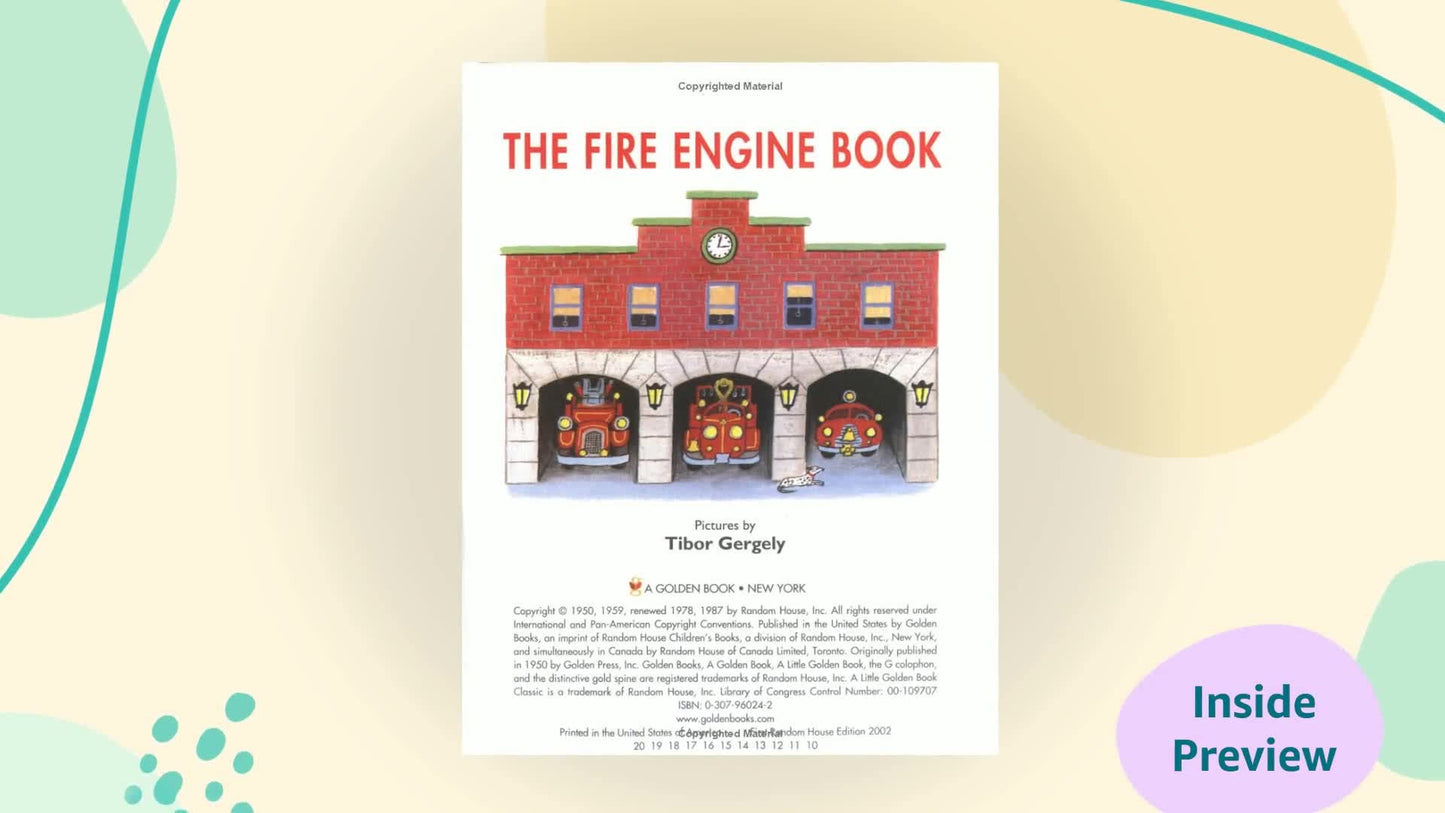THE FIRE ENGINE BOOK (LITTLE GOL