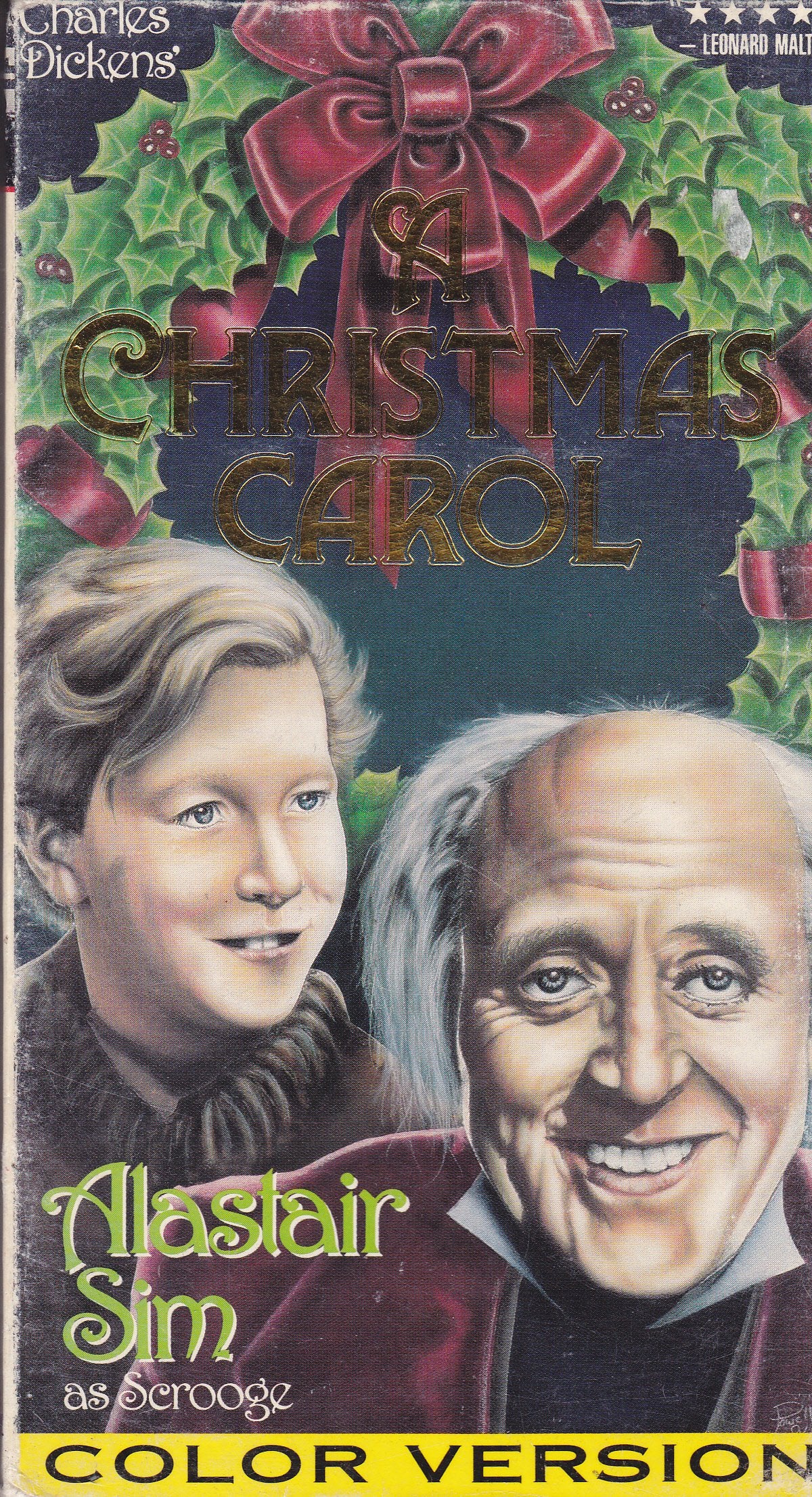 A Christmas Carol (Colorized) [VHS] - 6058 – Reliant Bookstore