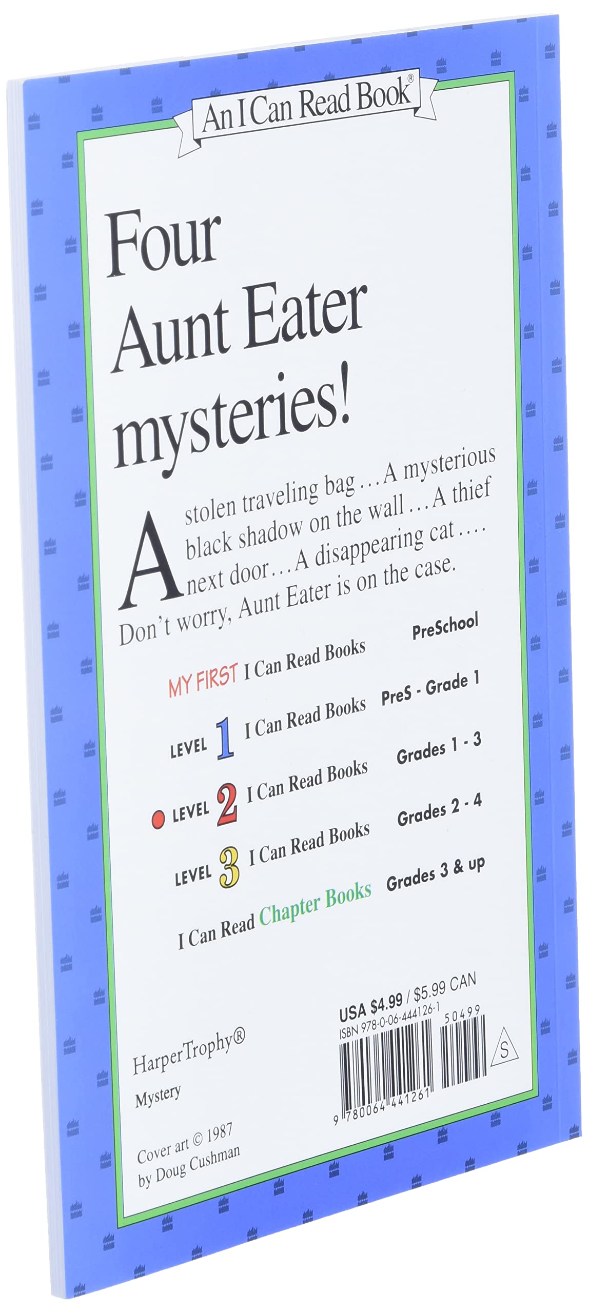 Aunt Eater Loves a Mystery (I Can Read Level 2) - 936