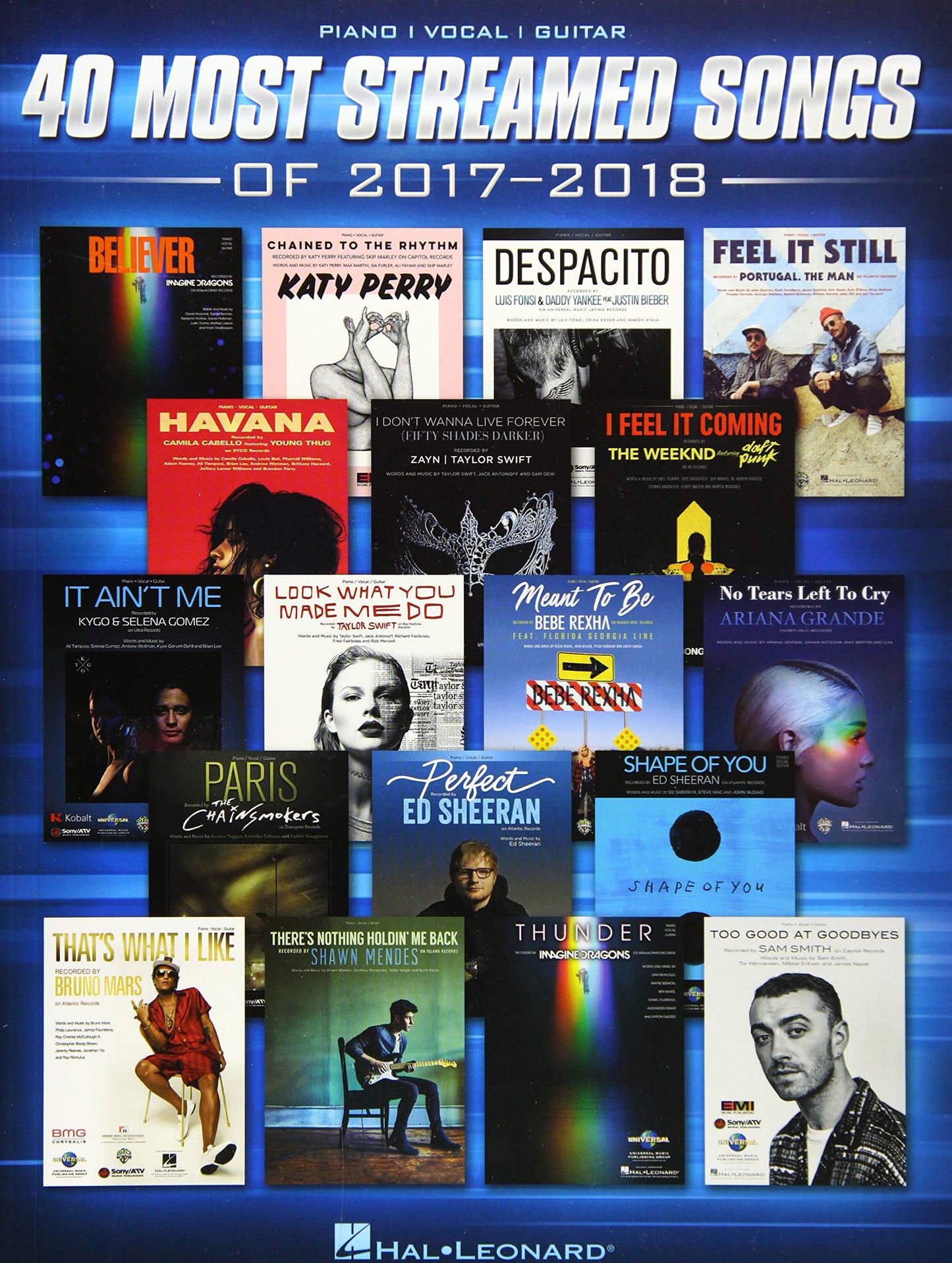 40 Most Streamed Songs of 2017-2018