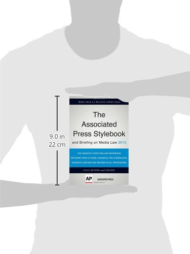 Associated Press Stylebook 2015 and Briefing on Media Law - 9034