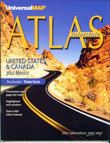 Atlas Interstate - United States & Canada plus Mexico