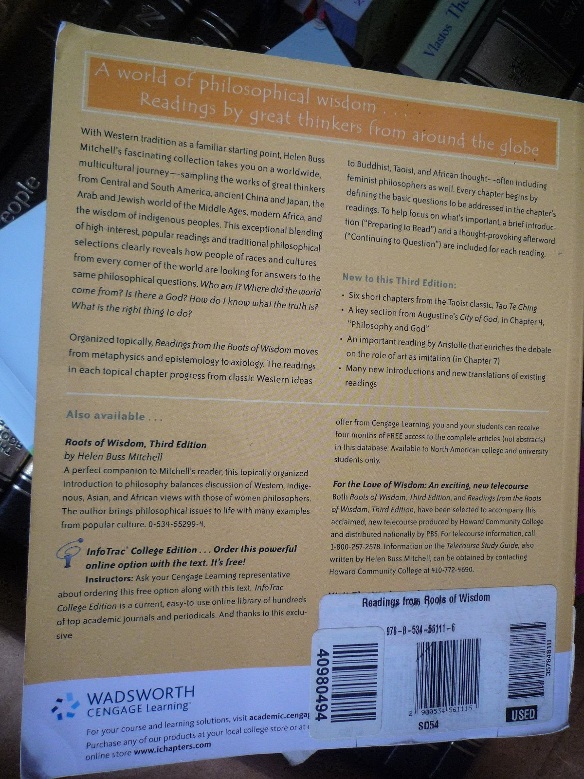 Readings from the Roots of Wisdom: A Multicultural Reader