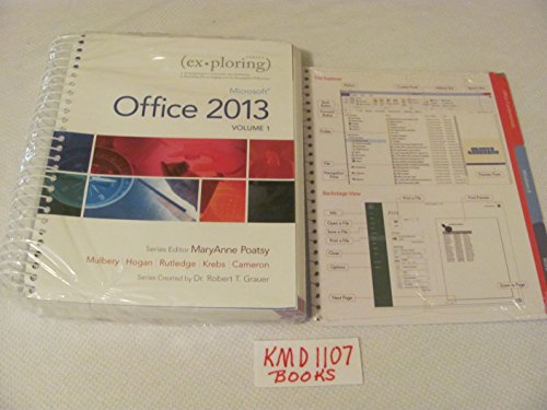 Exploring Microsoft Office 2013, Volume 1 (Exploring for Office 2013)
