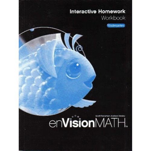 Envision Math: Interactive Homework Workbook, Grade K