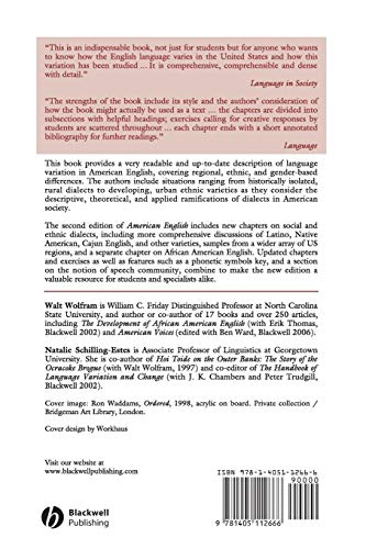 American English: Dialects and Variation, 2nd Edition (Language in Society, Vol. 25)