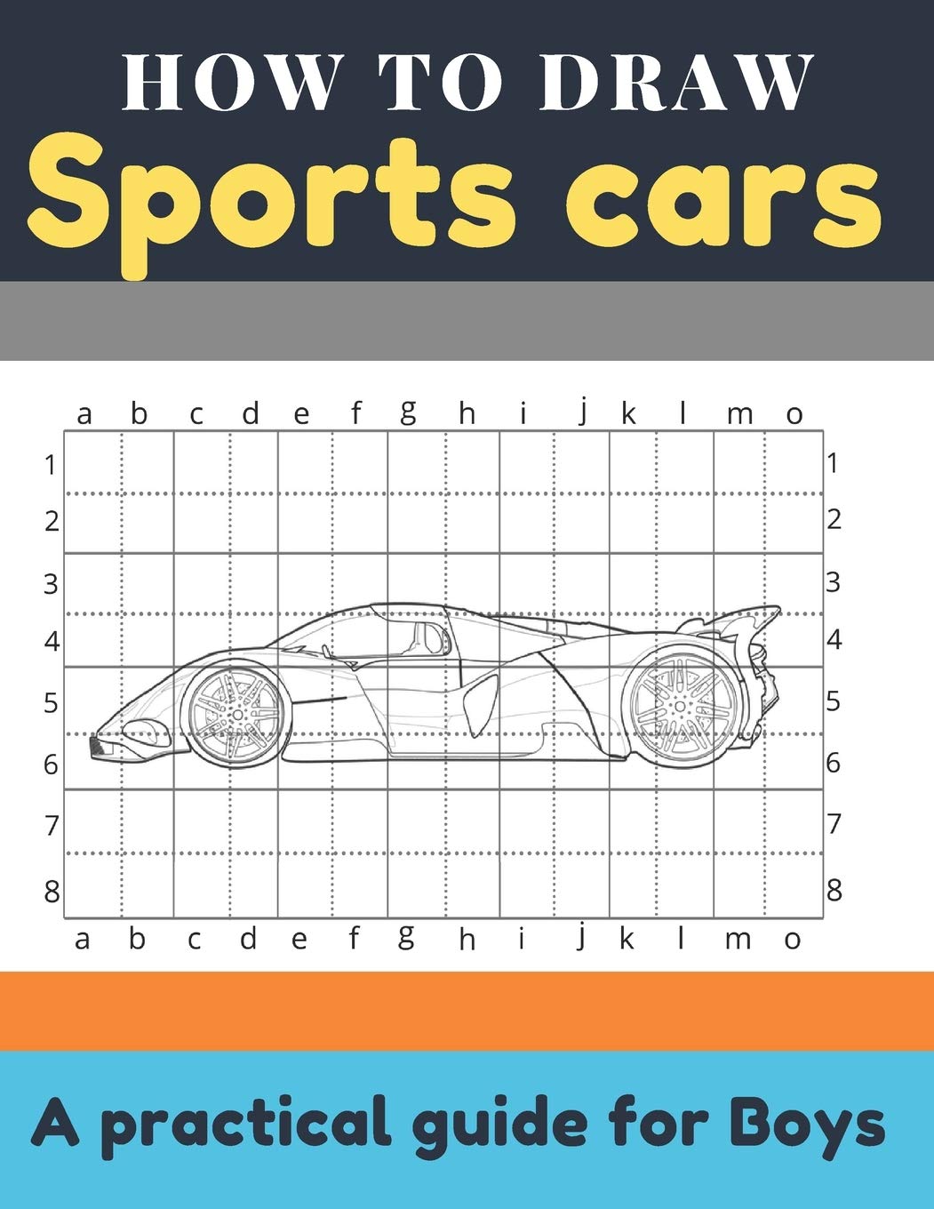How to draw sports cars: With one simple technique draw Lamborghini, Ferrari, Porsche, Bentley, Bugatti, Tesla and lots more