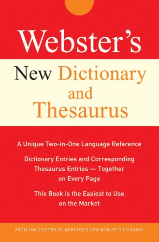 Webster's New Dictionary and Thesaurus (Custom)