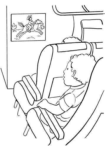 My Plane Trip (Dover Coloring Books)