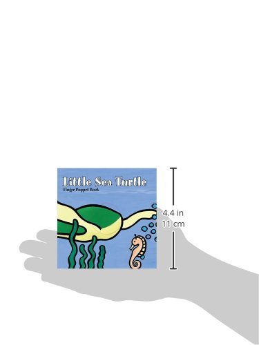 Little Sea Turtle: Finger Puppet Book: (Finger Puppet Book for Toddlers and Babies, Baby Books for First Year, Animal Finger Puppets) (Little Finger Puppet Board Books)