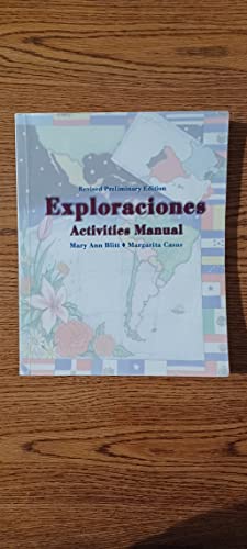 Exploraciones Activities Manual