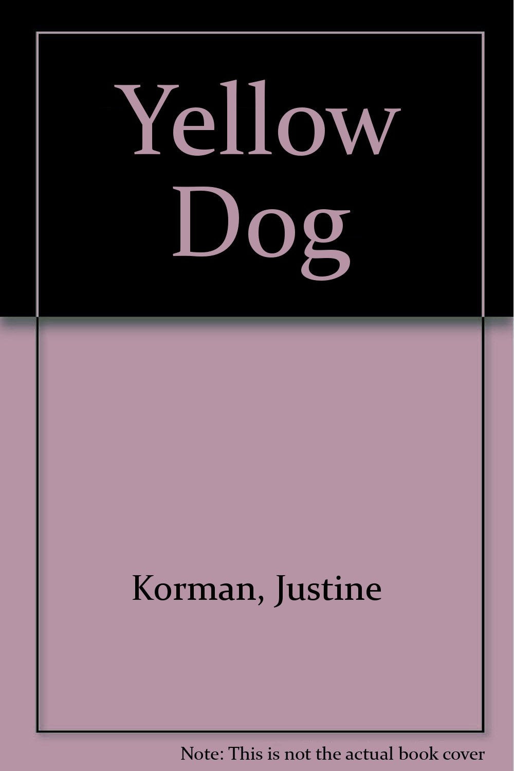 Yellow Dog