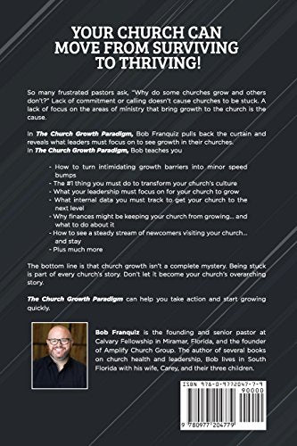 The Church Growth Paradigm (Paperback): Seven Must-Do Steps to Amplify Your Church