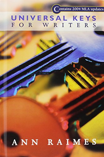 UNIVERSAL KEYS FOR WRITERS: Contains 2004 MLA updates
