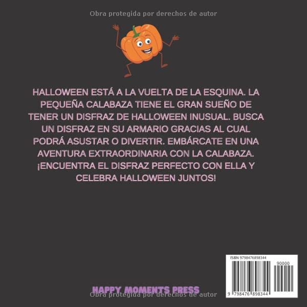 El gran sueo de la pequea calabaza | La historia del costu de Halloween: Spanish Edition | Cuento Halloween nios | La noche de halloween | Cuento otoo
