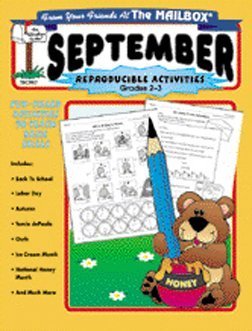 September Reproducible Activities, Grades 2-3- From your Friends at The Mailbox