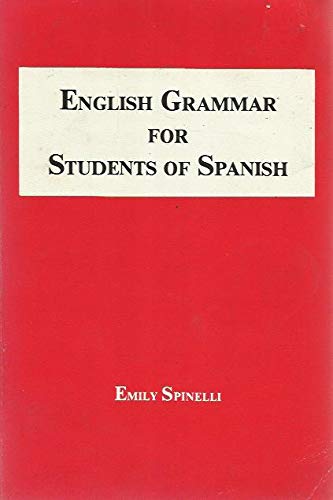 English Grammar for Students of Spanish - 6039