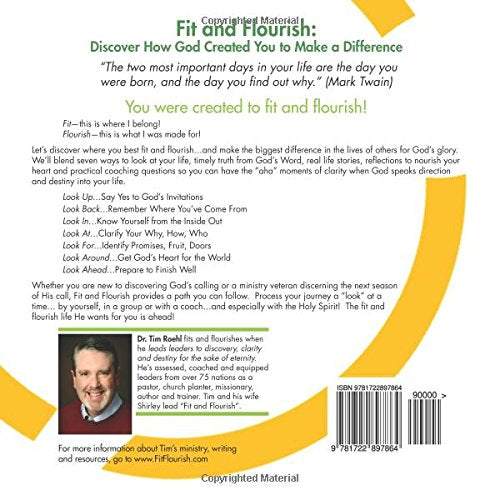 Fit and Flourish Journal/Group Edition: Discovering How God Created You to Make a Difference