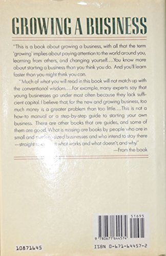 Growing a Business: A Companion Volume to the Public Television Series