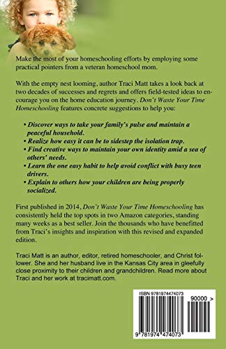 Don't Waste Your Time Homeschooling: 72 Things I Wish I’d Known