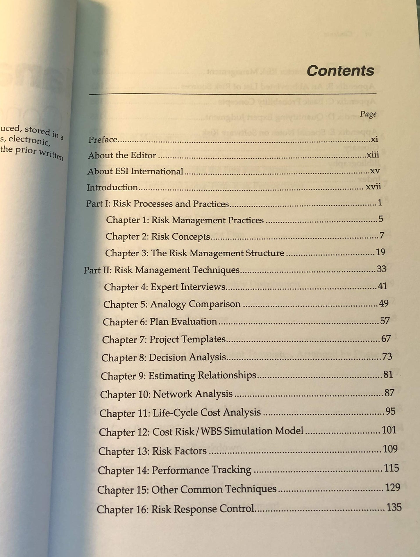Risk Management Concepts and Guidance