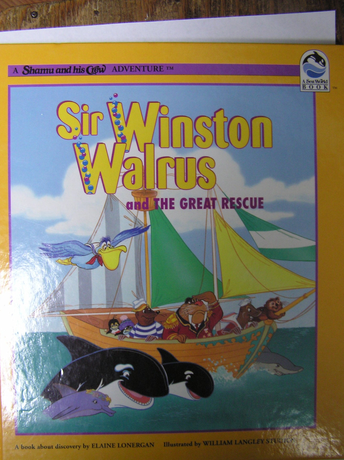 Sir Winston Walrus and the Great Rescue: A Book About Discovery (Geography (Shamu and His Crew Adventure)