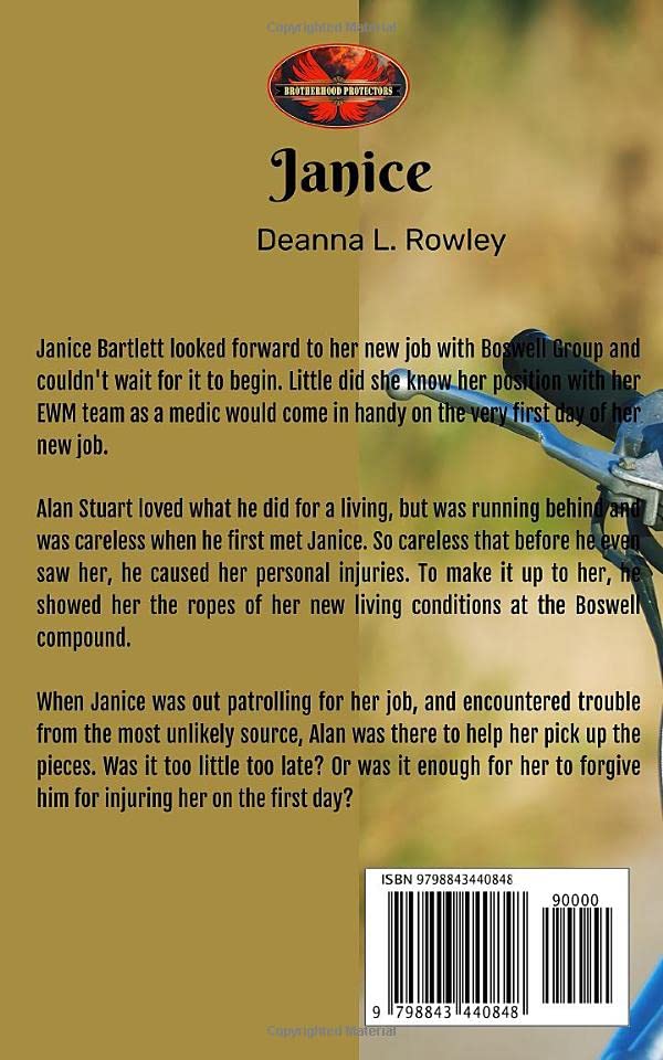Janice: Brotherhood Protectors World (Boswell Group)