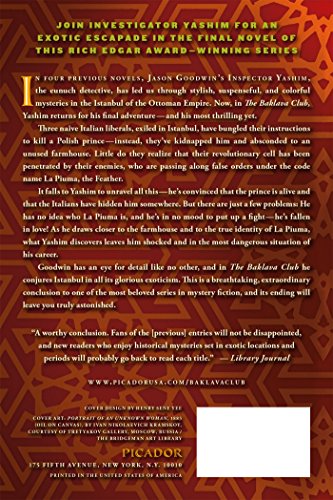 The Baklava Club: A Novel (Investigator Yashim, 5)