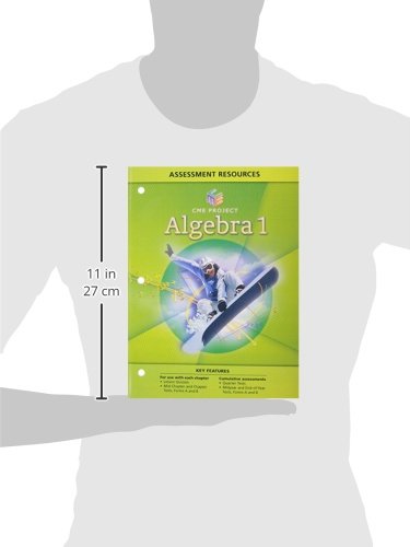 CENTER FOR MATHEMATICS EDUCATION PROJECT ALGEBRA 1 ASSESSMENT RESOURCES - BLACKLINE MASTERS