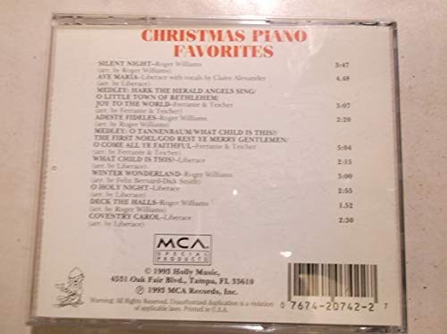 Christmas Piano Favorites Featuring Liberace, Roger Williams, Ferrante & Teicher
