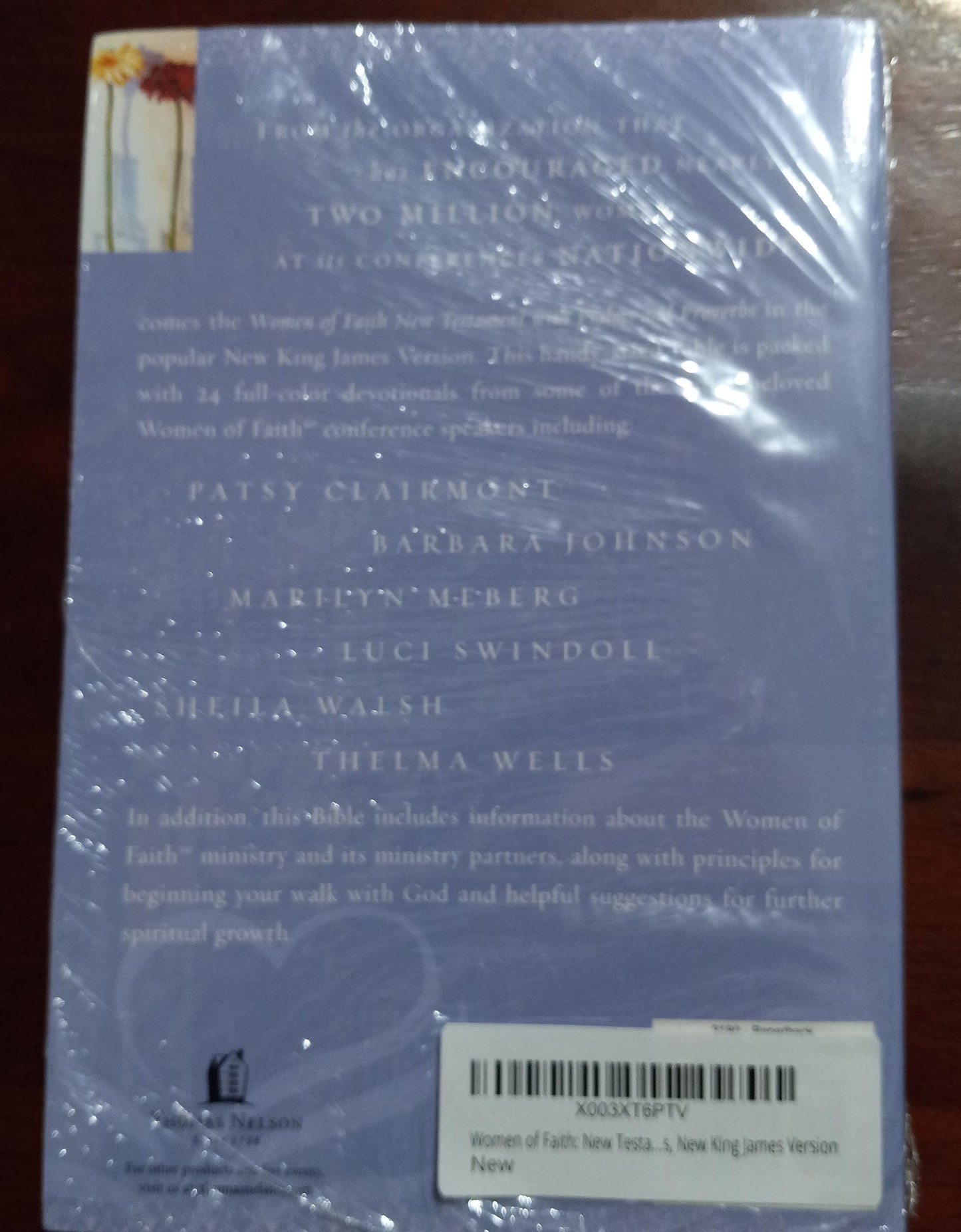 Women of Faith: New Testament With Psalms & Proverbs, New King James Version