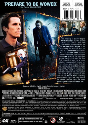 The Dark Knight (Full-Screen Single-Disc Edition)
