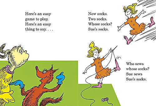 Fox in Socks: Dr. Seuss's Book of Tongue Tanglers (Bright & Early Board Books(TM)) - 2366